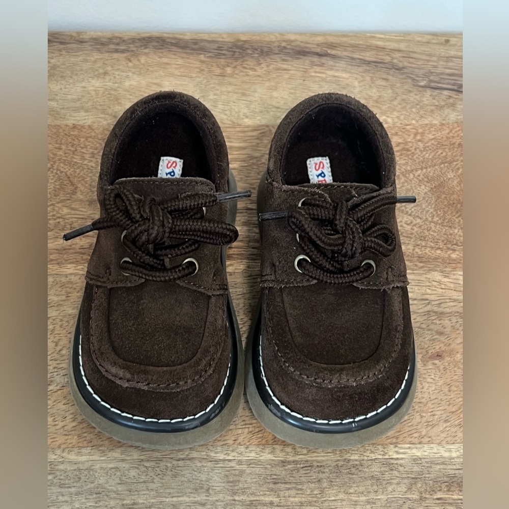 Sprockets Brown Boys Shoes